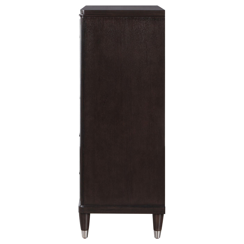  Coaster Furniture Emberlyn 223065 5-Drawer Bedroom Chest - Brown IMAGE 5