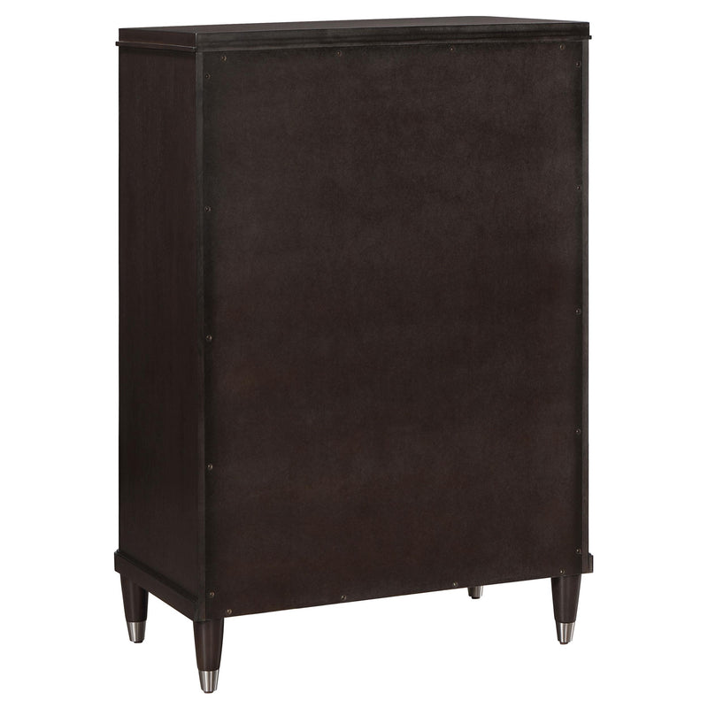  Coaster Furniture Emberlyn 223065 5-Drawer Bedroom Chest - Brown IMAGE 6