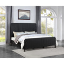 Coaster Furniture Brookmead 224711KW Wood California King Panel Bed - Black IMAGE 2