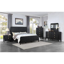  Coaster Furniture Brookmead 224711KW Wood California King Panel Bed - Black IMAGE 5