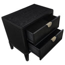  Coaster Furniture Brookmead 224712 2-Drawer Nightstand - Black IMAGE 10