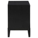  Coaster Furniture Brookmead 224712 2-Drawer Nightstand - Black IMAGE 9