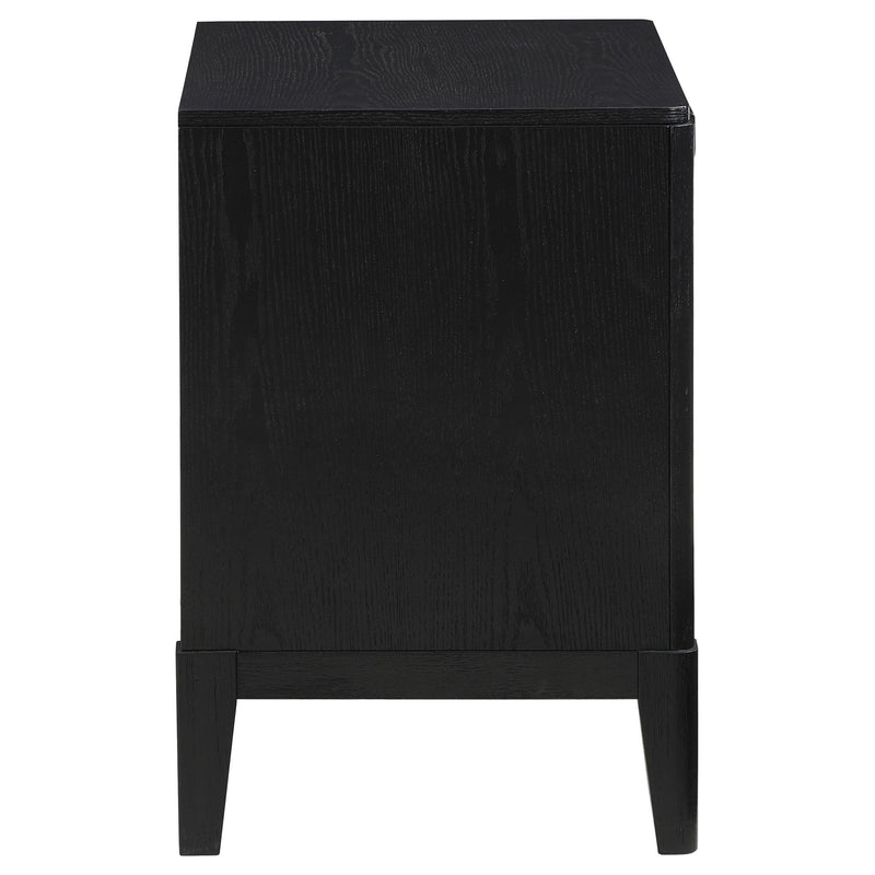  Coaster Furniture Brookmead 224712 2-Drawer Nightstand - Black IMAGE 9