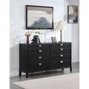  Coaster Furniture Brookmead 224713 8-Drawer Dresser - Black IMAGE 2