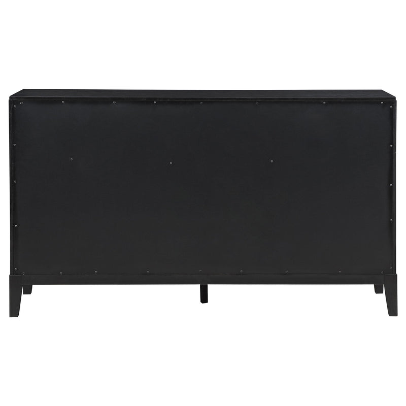  Coaster Furniture Brookmead 224713 8-Drawer Dresser - Black IMAGE 7