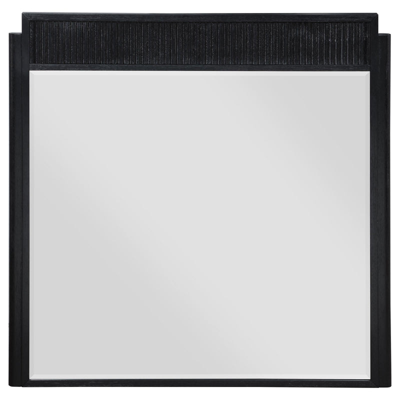  Coaster Furniture Brookmead 224714 Dresser Mirror - Black IMAGE 3