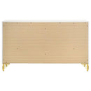  Coaster Furniture Lucia 224733 6-Drawer Dresser Cabinet - White IMAGE 7