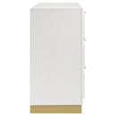  Coaster Furniture Caraway 224773 6-Drawer Dresser - White IMAGE 9