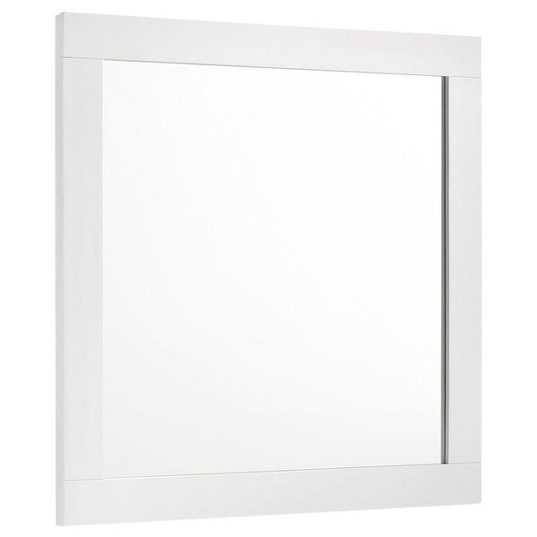 Coaster Furniture Caraway 224774 Dresser Mirror - White IMAGE 1