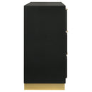  Coaster Furniture Caraway 224783 6-Drawer Dresser - Black IMAGE 9