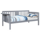  Coaster Furniture Bethany 300838 Wood Twin Daybed with Drop-down Tables - Grey IMAGE 1