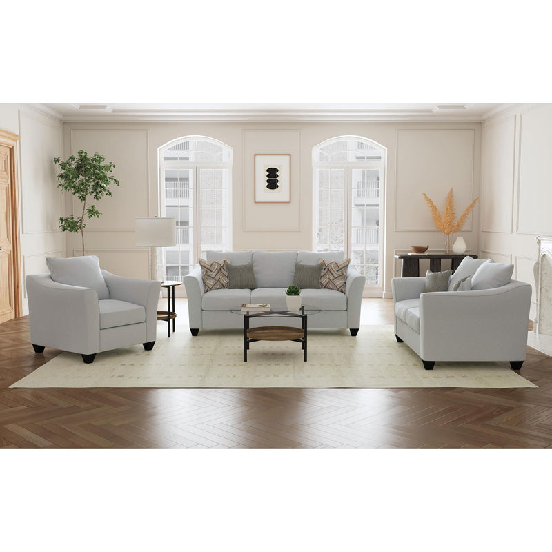 Coaster Furniture Salizar 508581 Upholstered Flared Arm Sofa - Sand IMAGE 10