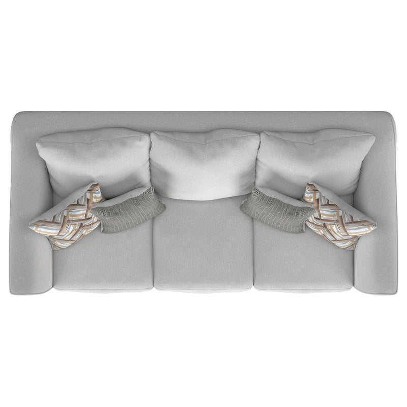  Coaster Furniture Salizar 508581 Upholstered Flared Arm Sofa - Sand IMAGE 11