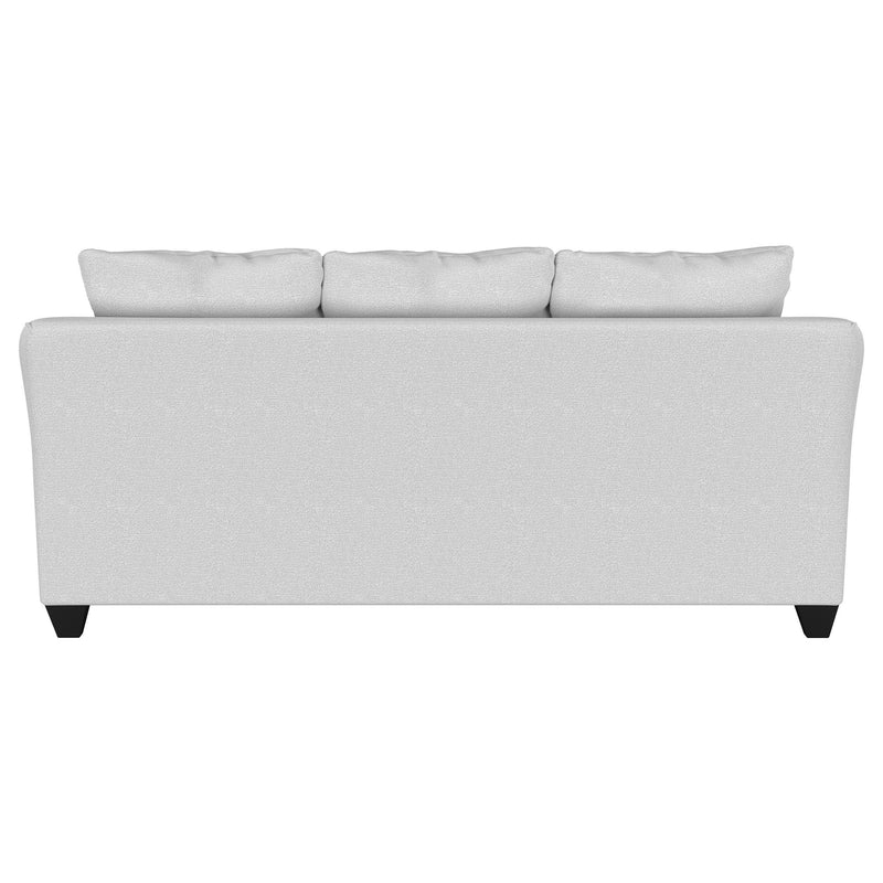  Coaster Furniture Salizar 508581 Upholstered Flared Arm Sofa - Sand IMAGE 6