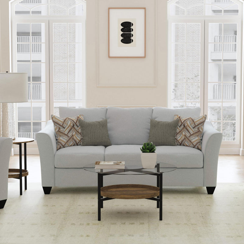  Coaster Furniture Salizar 508581 Upholstered Flared Arm Sofa - Sand IMAGE 9