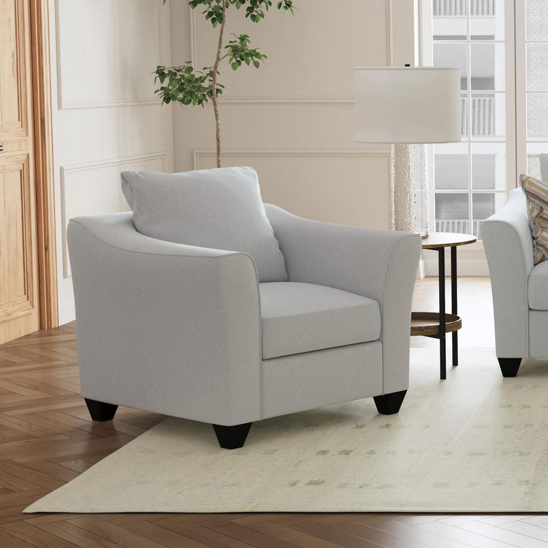  Coaster Furniture Salizar 508583 Upholstered Flared Arm Accent Chair - Sand IMAGE 9
