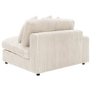  Coaster Furniture Blaine 509899 Upholstered Reversible Chaise Sectional Sofa - Sand IMAGE 17
