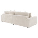  Coaster Furniture Blaine 509899 Upholstered Reversible Chaise Sectional Sofa - Sand IMAGE 6