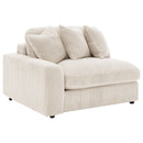  Coaster Furniture Blaine 509899-SET Upholstered Reversible Sectional Sofa - Sand IMAGE 9