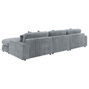  Coaster Furniture Blaine 509900-SET Upholstered Reversible Sectional Sofa - Fog IMAGE 7