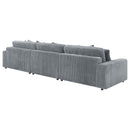  Coaster Furniture Blaine 509900-SET Upholstered Reversible Sectional Sofa - Fog IMAGE 8
