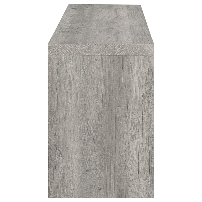  Coaster Furniture Burke 701024-SET 3-Piece Entertainment Center - Grey Driftwood IMAGE 7