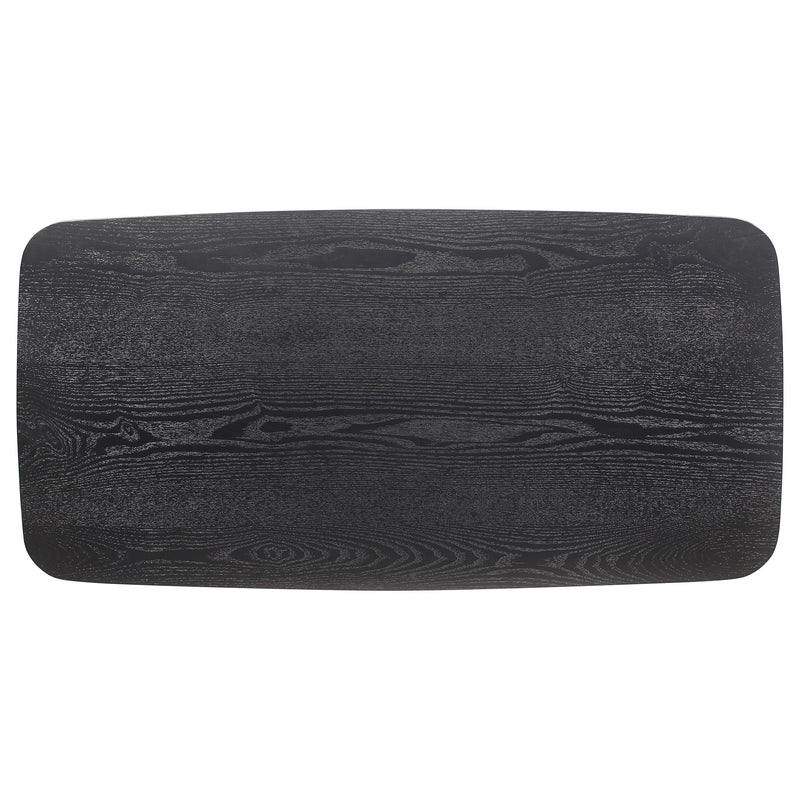 Coaster Furniture Radley 708490 3-piece Rectangular Coffee Table Set - Black IMAGE 10