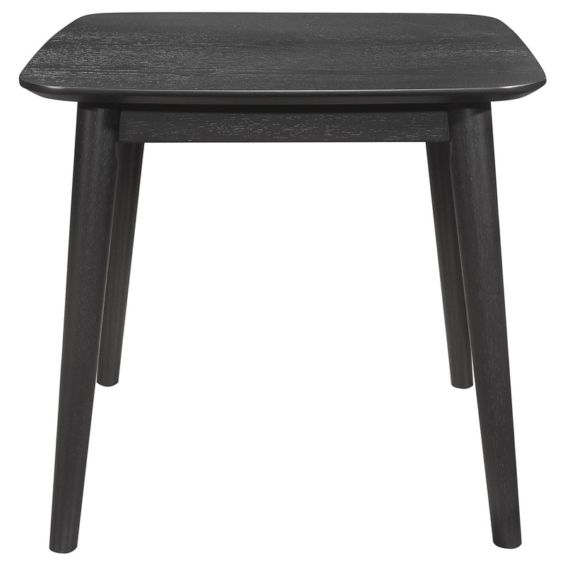  Coaster Furniture Radley 708490 3-piece Rectangular Coffee Table Set - Black IMAGE 4