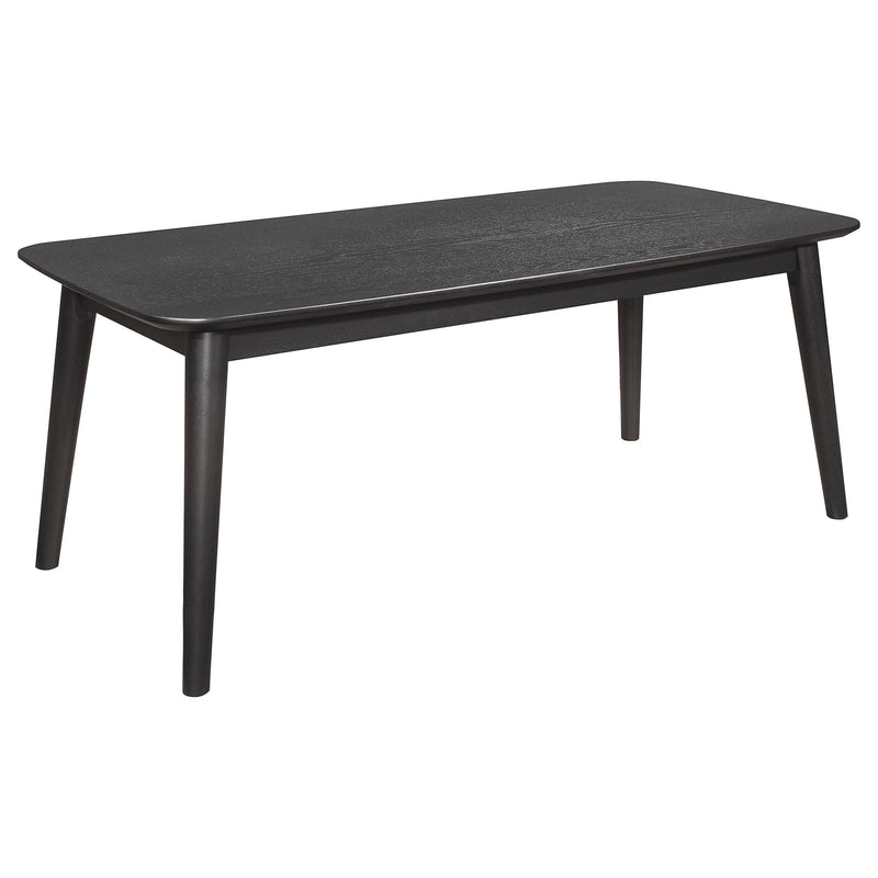  Coaster Furniture Radley 708490 3-piece Rectangular Coffee Table Set - Black IMAGE 6