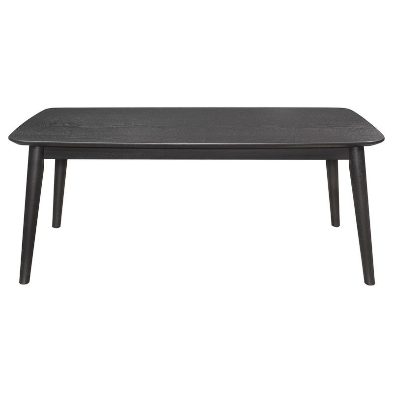  Coaster Furniture Radley 708490 3-piece Rectangular Coffee Table Set - Black IMAGE 7