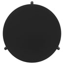  Coaster Furniture Cordova 709678 Round Solid Wood Coffee Table - Black IMAGE 4