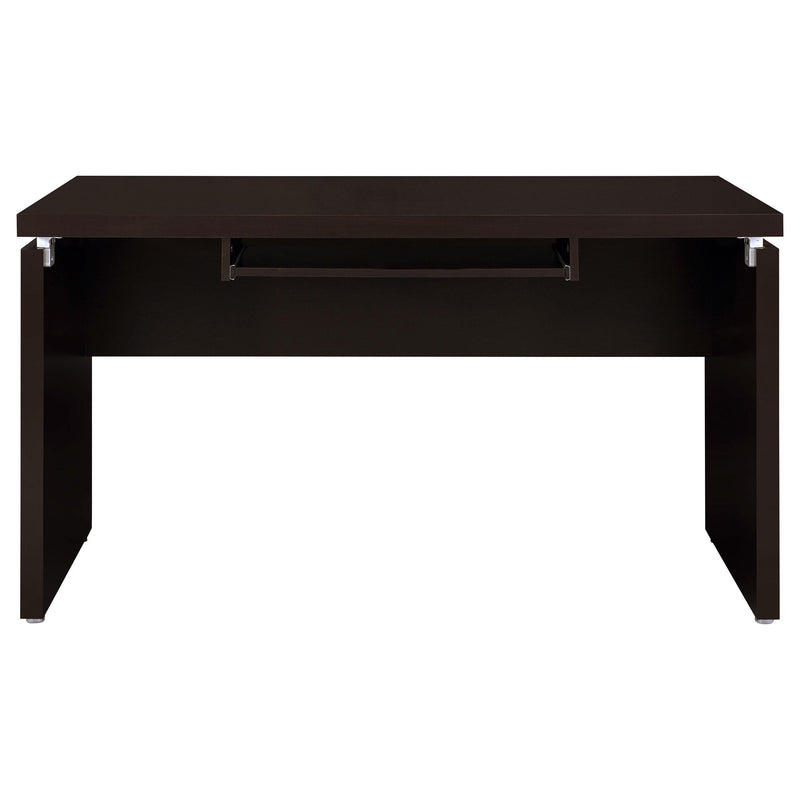  Coaster Furniture Skylar 800891L 83-inch L-Shaped Office Computer Desk - Cappuccino IMAGE 4