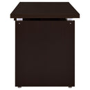  Coaster Furniture Skylar 800891L 83-inch L-Shaped Office Computer Desk - Cappuccino IMAGE 5