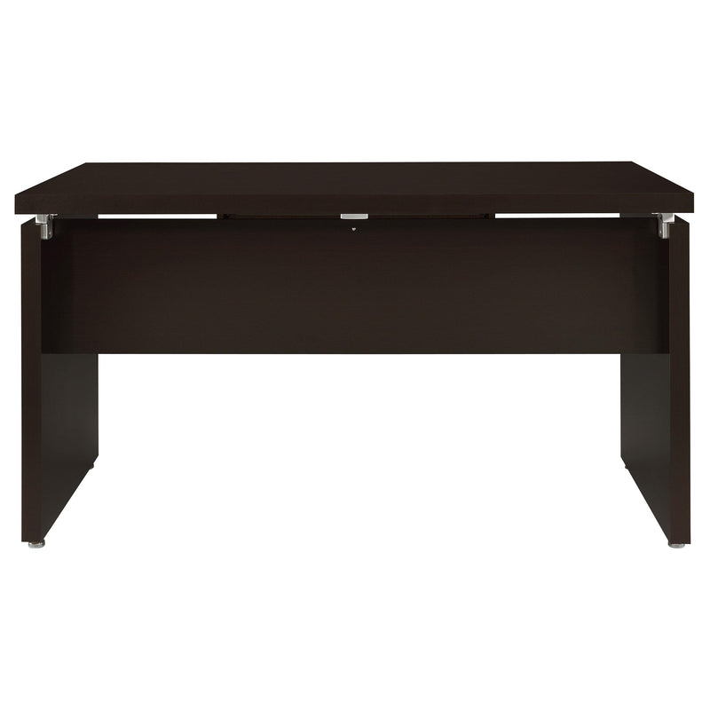  Coaster Furniture Skylar 800891L 83-inch L-Shaped Office Computer Desk - Cappuccino IMAGE 7