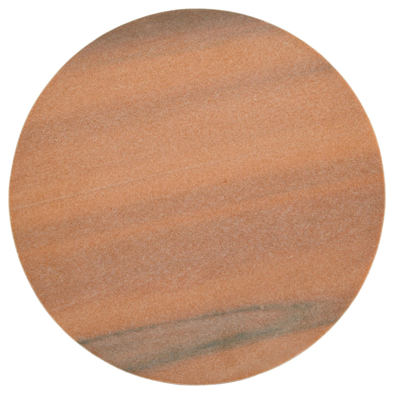  Coaster Furniture Colima 930249 Round Wood Top Accent Side Table - Peach IMAGE 3