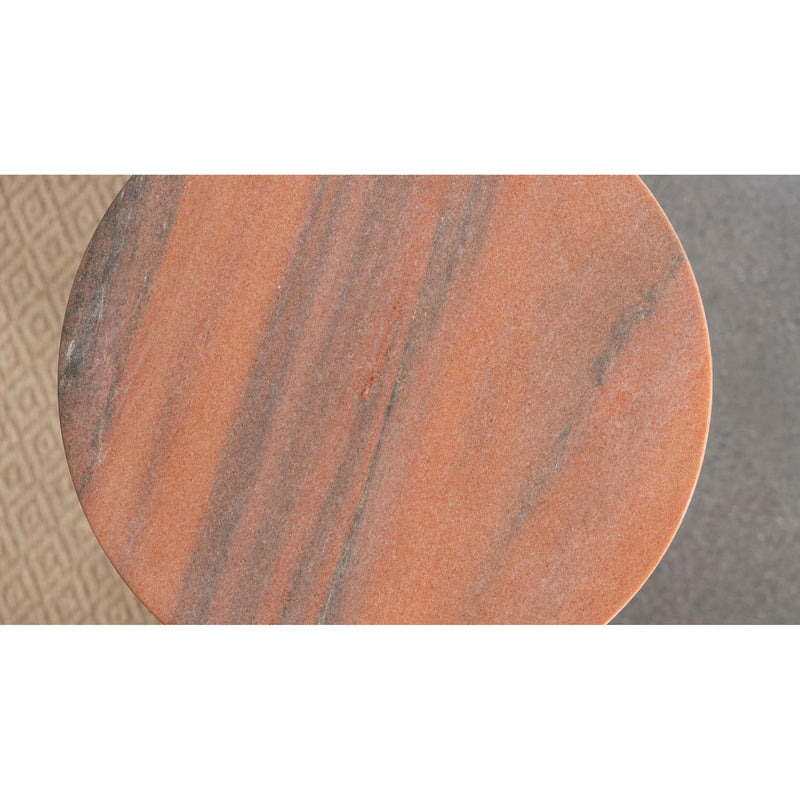  Coaster Furniture Colima 930249 Round Wood Top Accent Side Table - Peach IMAGE 5