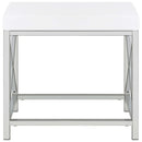  Coaster Furniture Eliza 936164 Vanity Set with Lighting & Stool - White and Chrome IMAGE 19