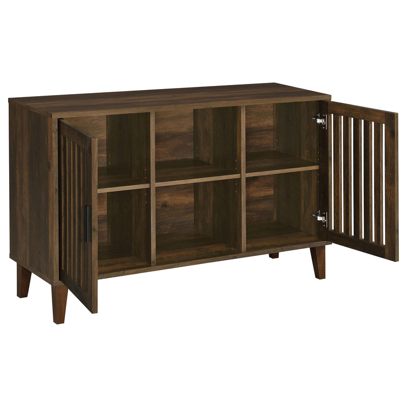  Coaster Furniture Torin 950392 2-door Engineered Wood Accent Cabinet - Dark Pine IMAGE 3