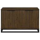  Coaster Furniture Ryatt 950393 4-door Engineered Wood Accent Cabinet - Dark Pine IMAGE 4