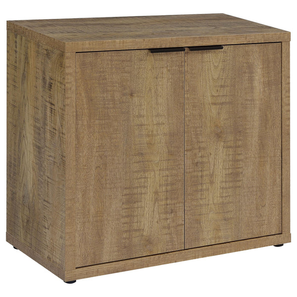 Coaster Furniture Pepita 950394 2-door Engineered Wood Accent Cabinet - Mango Brown IMAGE 1