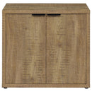  Coaster Furniture Pepita 950394 2-door Engineered Wood Accent Cabinet - Mango Brown IMAGE 4