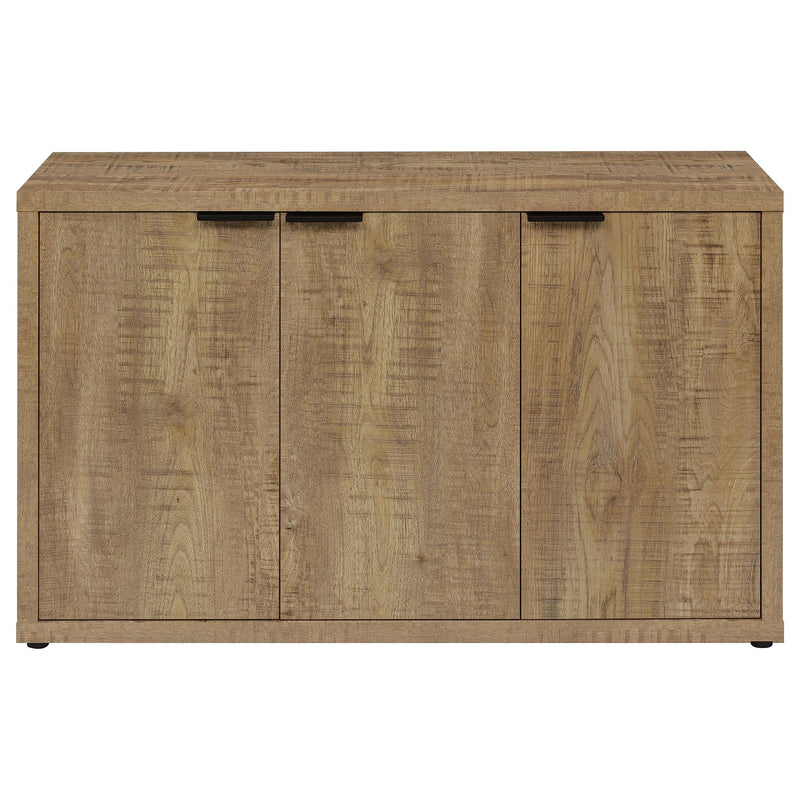  Coaster Furniture Pepita 950395 3-door Engineered Wood Accent Cabinet - Mango Brown IMAGE 4