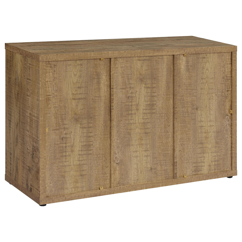  Coaster Furniture Pepita 950395 3-door Engineered Wood Accent Cabinet - Mango Brown IMAGE 6