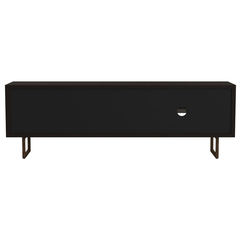  Coaster Furniture Marsden 703003 2-door Mango Wood 70" TV Stand - Charcoal Black IMAGE 6