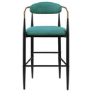  Coaster Furniture Tina 121188 Fabric Upholstered Bar Chair - Green IMAGE 2