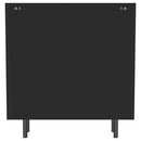  Coaster Furniture Dalia 950385 2-door Accent Storage Cabinet with Shelving - Black IMAGE 6