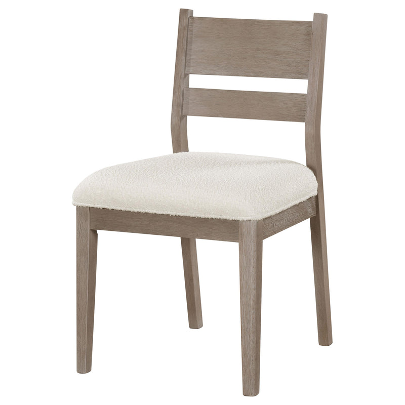  Coaster Furniture Cornelia 107442 Wood Dining Side Chair - Coastal Grey IMAGE 3