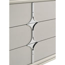  Coaster Furniture Olivia 224953 6-Drawer Dresser Cabinet - Pearl White IMAGE 12