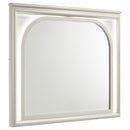  Coaster Furniture Olivia 224954 LED Dresser Mirror - Pearl White IMAGE 1