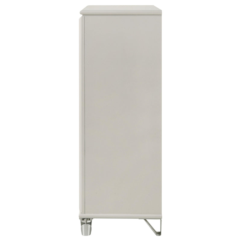  Coaster Furniture Olivia 224955 5-Drawer Bedroom Chest of Drawers - Pearl White IMAGE 5